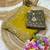 Yellow Color Embroidery Thread and Zari Work georgette Saree