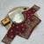 White Color embroidery And sequences work Satin Saree