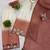Light Brown Color Front Embroidery Beads Work With Cut-work Padding Star Georgette Kurti Set