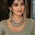 Green color necklace set with earrings & maang tikka | kundan & agate stone | lekar gold plating