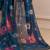 Morpeach silk blend  embroidery work kurta pant set with printed dupatta