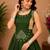 Mehendi Color Fancy Plain Lehenga With Lace Patti Work Blouse For Navratri - full stitched free size