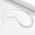 Silver plated cz studded layer waist belly chain adjustable kamar bandh jewellery gift