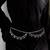 Butterfly style silver plated waist chain dress body belt kamar bandh belly chain