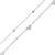 Silver plated contemporary belly chain kamarbandh jewellery for women & girls (set of 2)