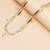 Gold plated pearl studded contemporary belly chain kamarbandh jewellery for women & girls