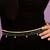 Gold plated pearl studded contemporary belly chain kamarbandh jewellery for women & girls