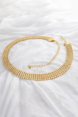 Gold plated fancy kamarbandh belly chain waist chain jewellery gift for women & girls 2