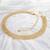 Gold plated fancy kamarbandh belly chain waist chain jewellery gift for women & girls