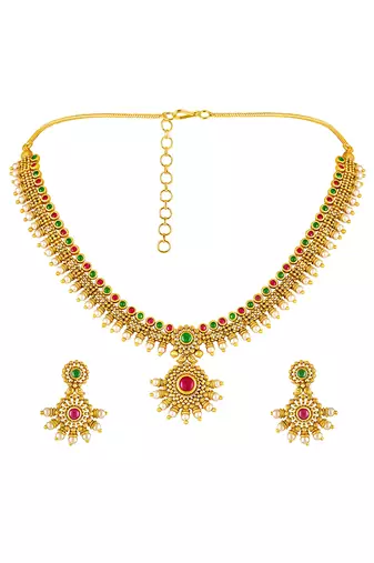 Gold plated kundan studded chuda bangles ethnic jewellery for women (yellow size - 2.6 inch)