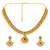 Gold plated kundan studded chuda bangles ethnic jewellery for women (yellow size - 2.6 inch)