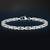 Stainless steel silver plated openable fancy bracelet stylish fashion jewellery gift for men