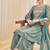 Teal Color Embroidery And Sequence Work Silk Blend Salwar kamiz Set
