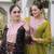 black faux georgette anarkali gown with kutchi patch work gown For Navratri Set