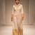 Beige Gold Chanderi Silk Jumpsuit