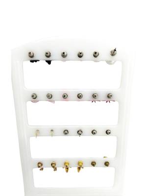 Set of 12 contemporary combo stud earrings 5