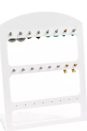Set of 8 fancy combo stud earrings