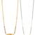 gold color set of 2 gold plated combo manglsutra