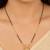 gold color set of 2 gold plated combo manglsutra