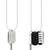 Silver plated set of 3 men combo chain