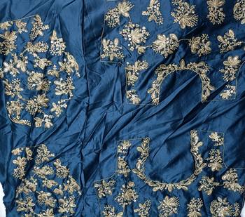 Morpeach Satin Sequins Embroidery Work Bridal Lehenga with Blouse and Net Dupatta 5