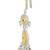 Oxidized silver gold plated saree waist belly kamar challa key chain jewellery