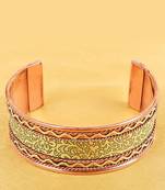 Handmade thick copper cuff bracelet jewellery for men and women| pack of 1 with gift box