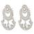 Oxidized silver plated lariya studded dangle earrings fashion jewellery for women & girls