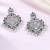 Oxidized silver plated multicolor crystals & lariya studded dangle earrings jewellery