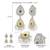 Oxidized silver plated lariya studded ethnic dangle earrings jewellery for women