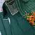 Women's green flared viscose embroidered kurta set with dupatta and pant