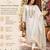 Women's off white straight embroidered viscose kurta set with pant and dupatta