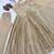 Cream zari embroidered georgette anarkali suit with dupatta
