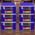 Clothes storage lehenga, suit, dress saree blouse cover garments bag wardrobe organiser pouches blue