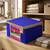 Clothes storage lehenga, suit, dress saree blouse cover garments bag wardrobe organiser pouches blue
