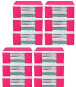 Clothes storage lehenga, suit, dress saree blouse cover garments bag wardrobe organiser pouches pink