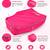 clothes storage lehenga, suit, dress saree blouse cover garments bag wardrobe organiser pouches pink