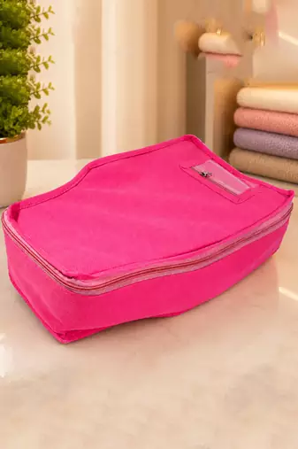 clothes storage lehenga, suit, dress saree blouse cover garments bag wardrobe organiser pouches pink