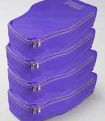 clothes storage lehenga, suit, dress saree blouse cover garments bag wardrobe organiser pouches blue