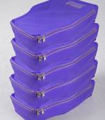 clothes storage lehenga, suit, dress saree blouse cover garments bag wardrobe organiser pouches blue