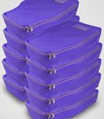 clothes storage lehenga, suit, dress saree blouse cover garments bag wardrobe organiser pouches blue