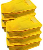 clothes storage lehenga, suit, dress saree blouse cover garments bag wardrobe organiser pouches yellow