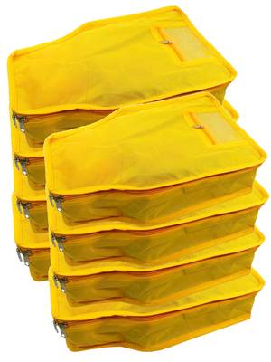 clothes storage lehenga, suit, dress saree blouse cover garments bag wardrobe organiser pouches yellow 1