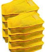 clothes storage lehenga, suit, dress saree blouse cover garments bag wardrobe organiser pouches yellow