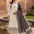Cream khadi cotton kurti pant dupatta set