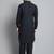 Classic black pure cotton kurta pajama set