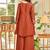 Women Ethnic Motifs Embroidered Pleated Thread Work Kurti with Palazzos