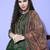Women Floral Printed Thread Work Chanderi Kurta with Trousers & With Dupatta