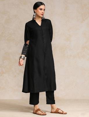 Women Ethnic Motifs Printed Regular Pure Cotton Kurta with Trousers 4