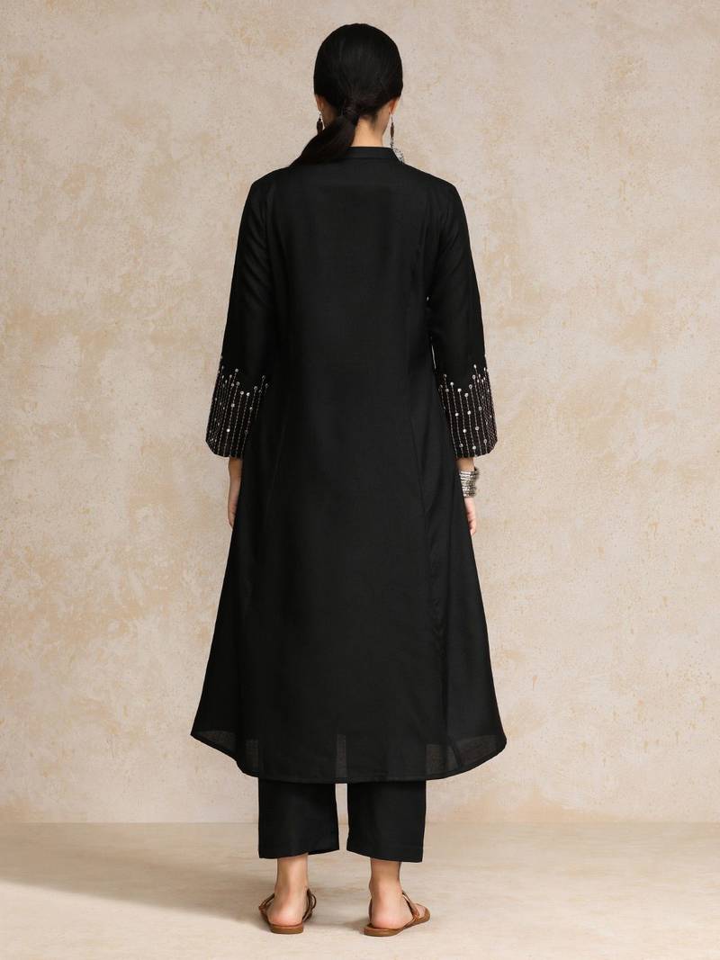 Women Ethnic Motifs Printed Regular Pure Cotton Kurta with Trousers